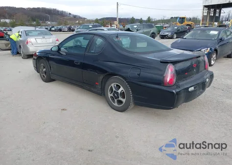 2002 Chevrolet Monte Carlo Ss z USA, uszkodzony, nr VIN 2G1WX15K829357949